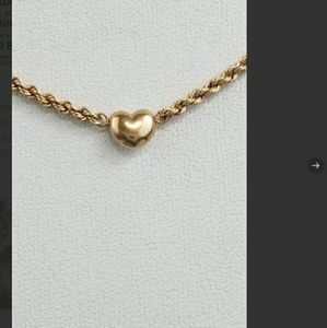 14k Heart Necklace